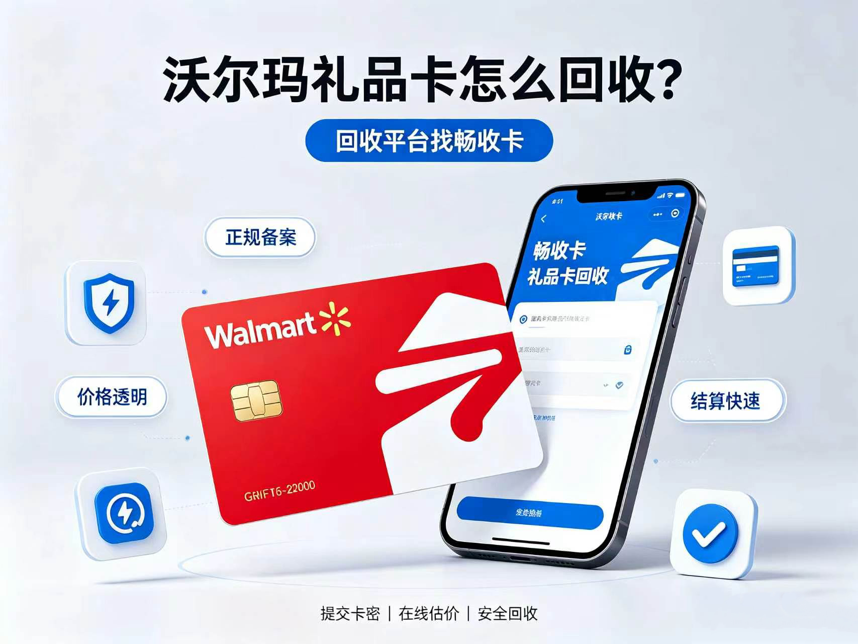 闲置沃尔玛礼品卡怎么回收?四大主流处理方式全解析(图1) 闲置沃尔玛礼品卡怎么回收?四大主流处理方式全解析(图1)